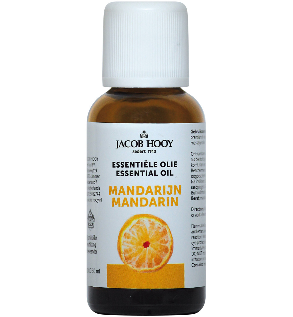 Jacob Hooy Mandarijn olie (30 ml)