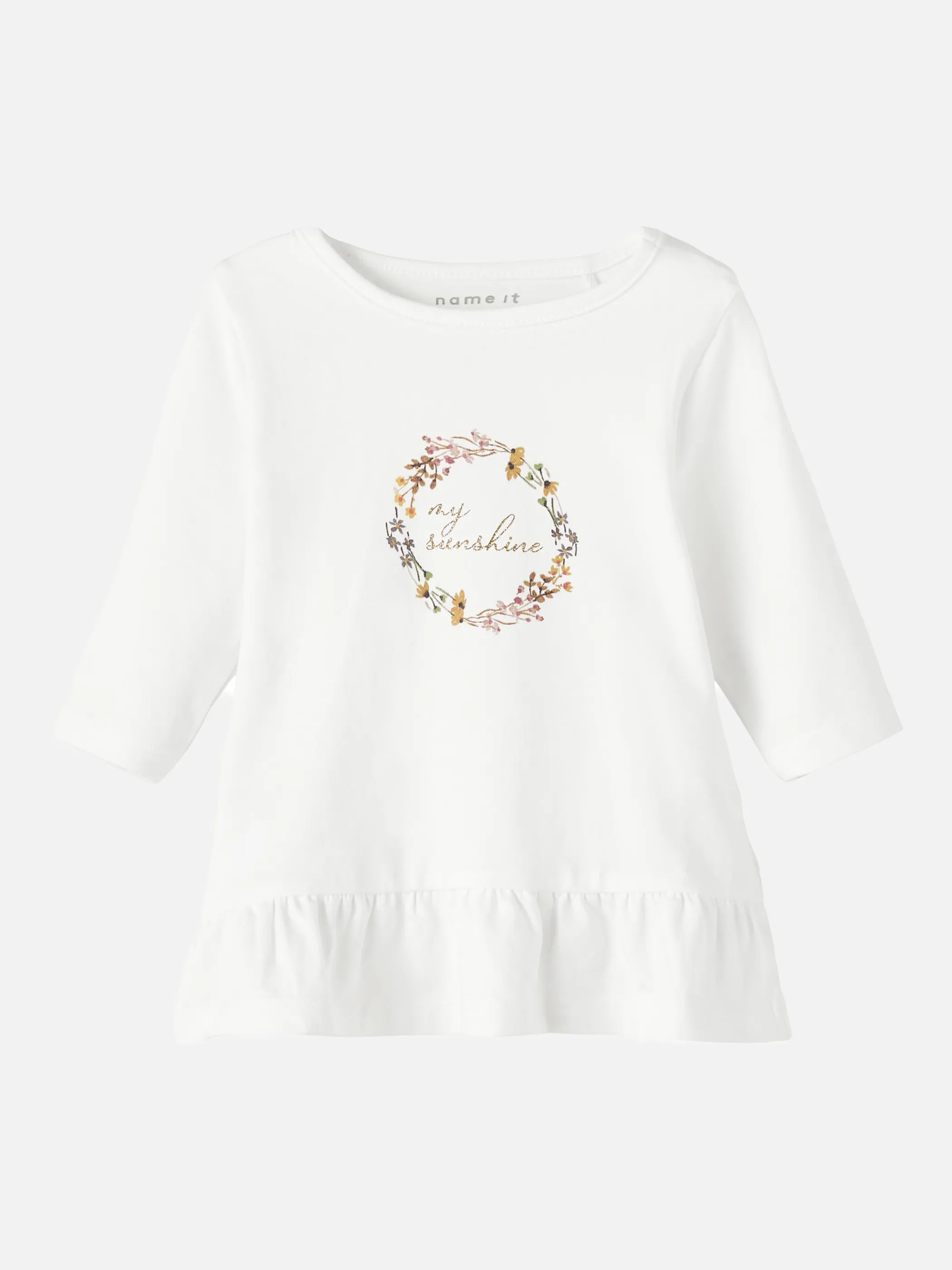 Baby Langarmshirt mit Voilant