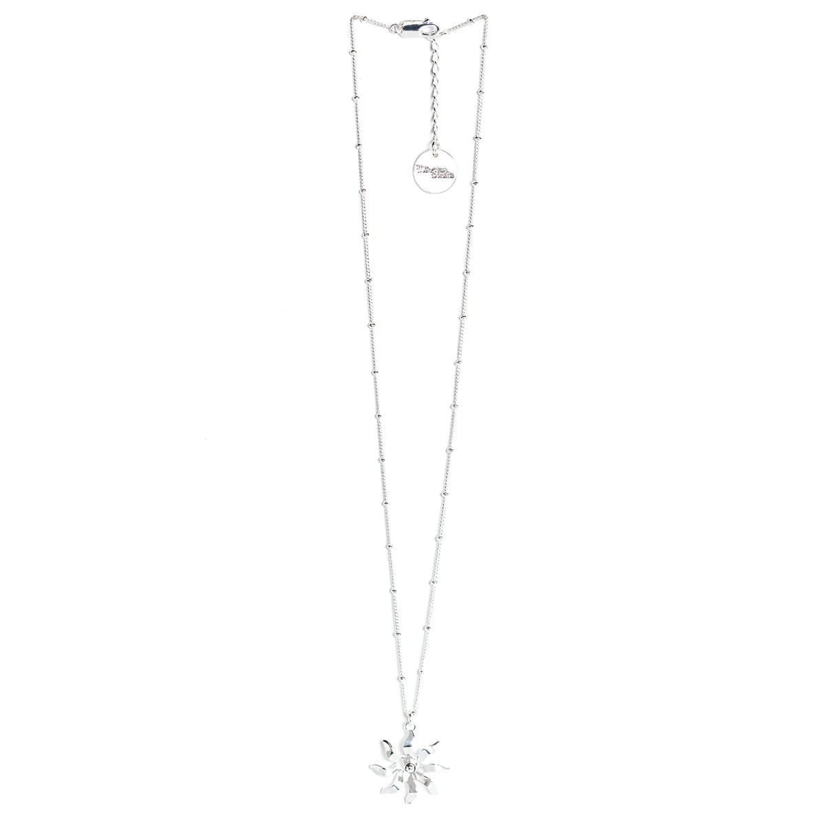 collier soleil plaqué argent - ÉOS