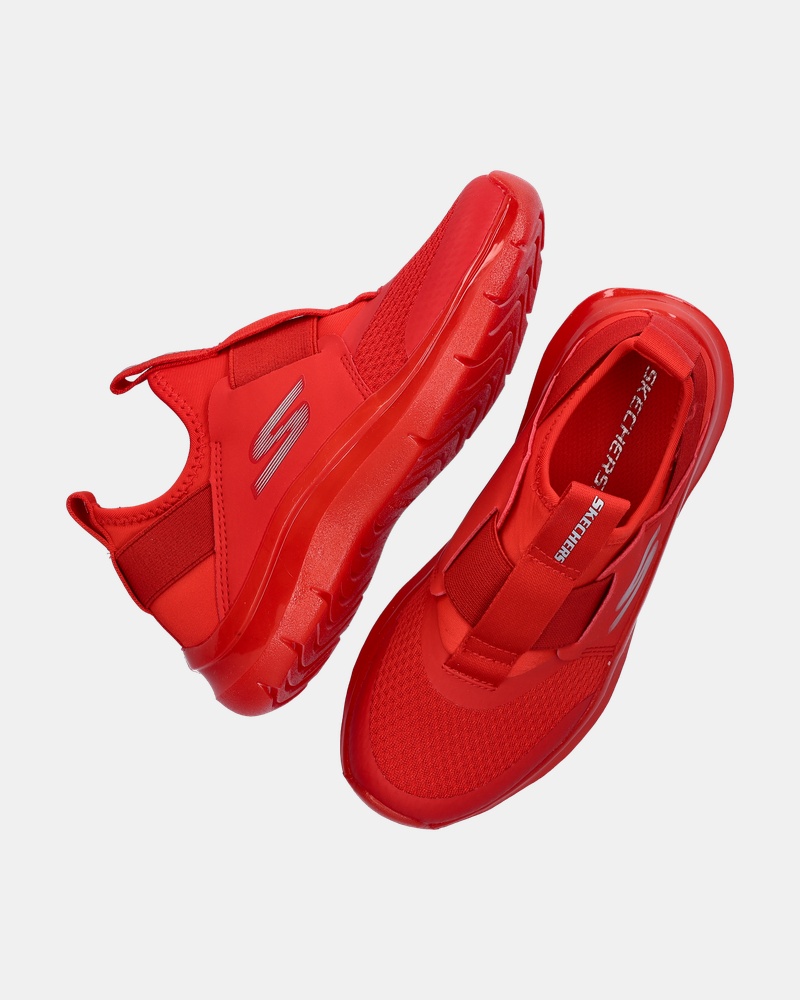 Skechers Skech Fast Ice Instapschoenen  - rood