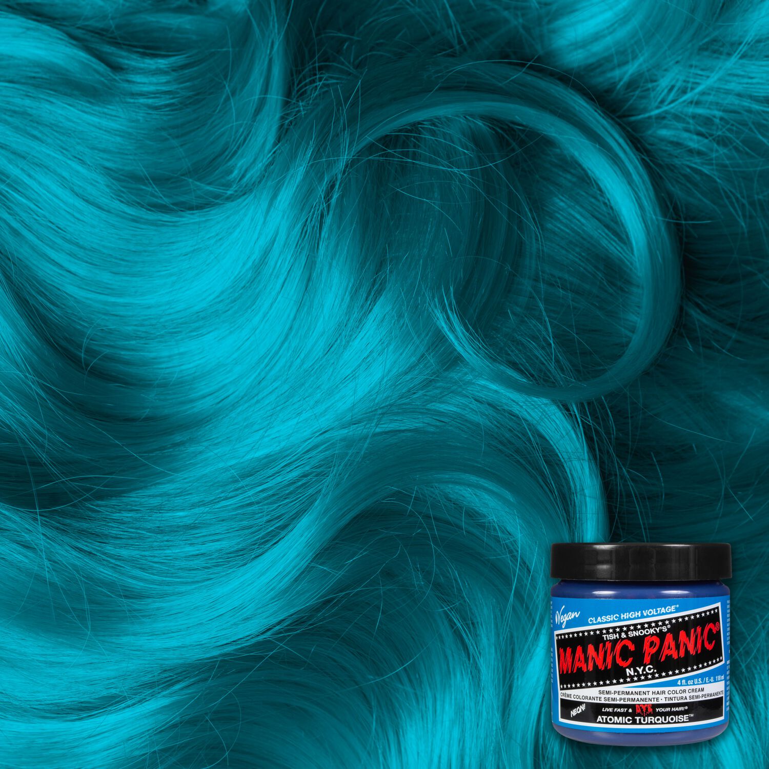 Manic Panic Atomic Turquoise Hair Dye