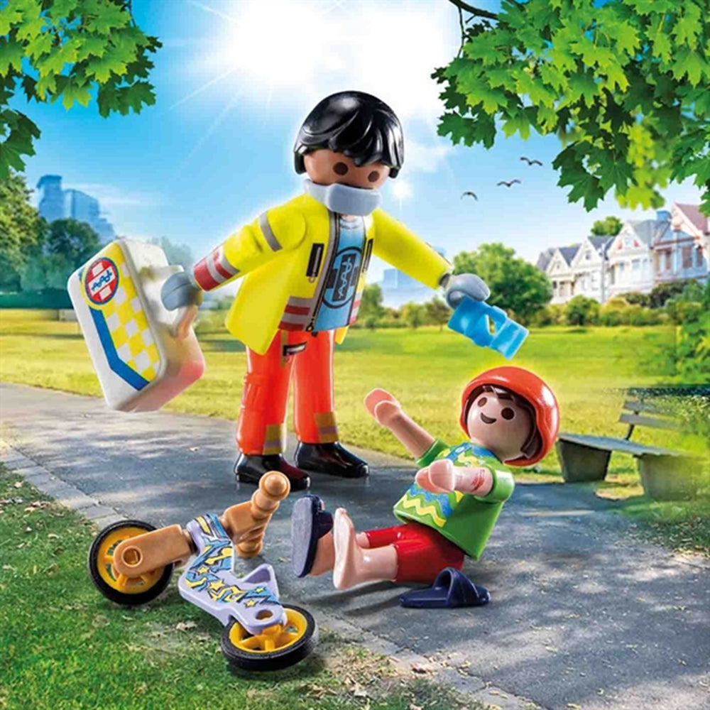 Køb Playmobil® City Life - Paramediciner med Patient