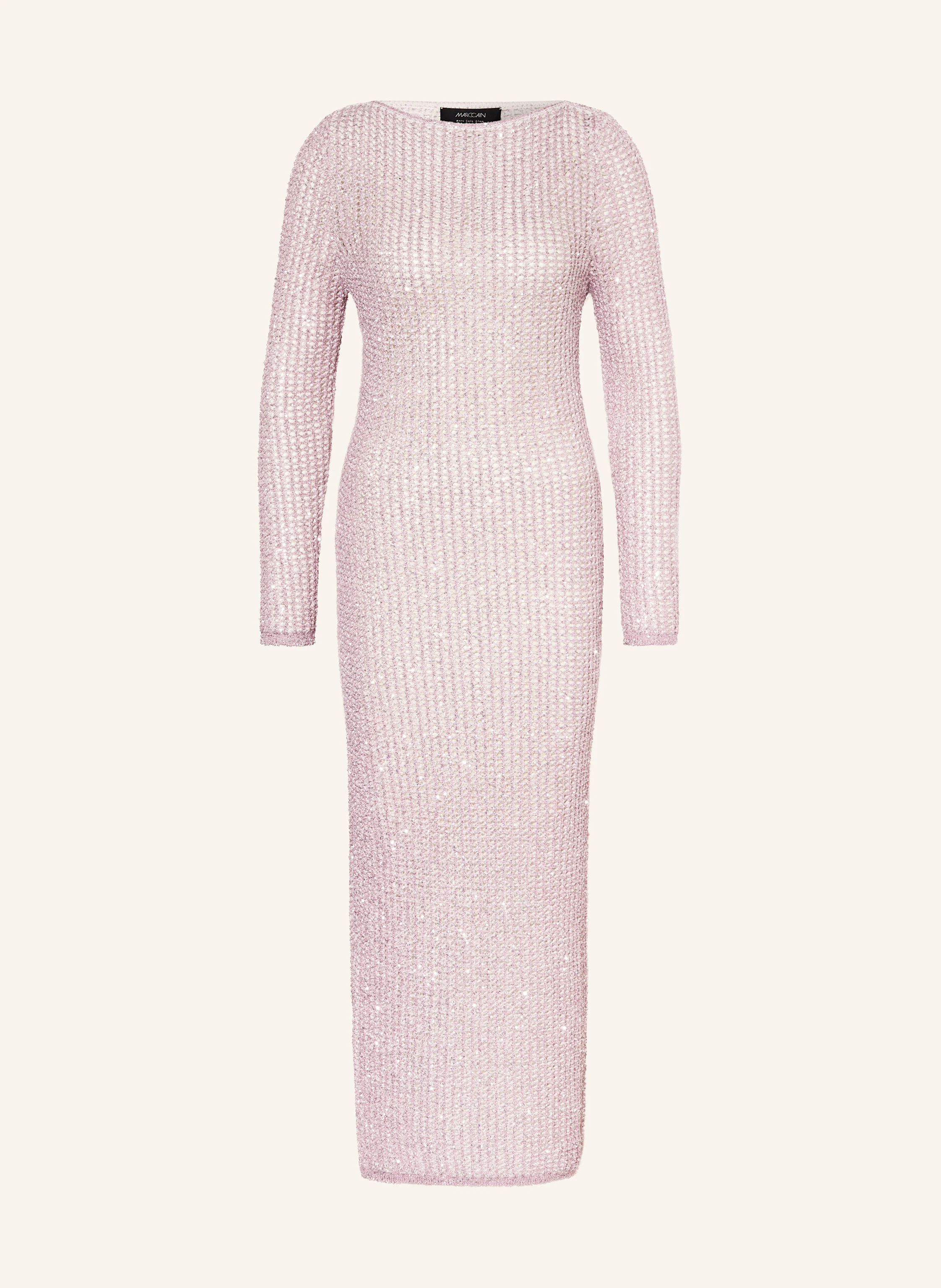 MARC CAIN Strickkleid mit Pailletten
