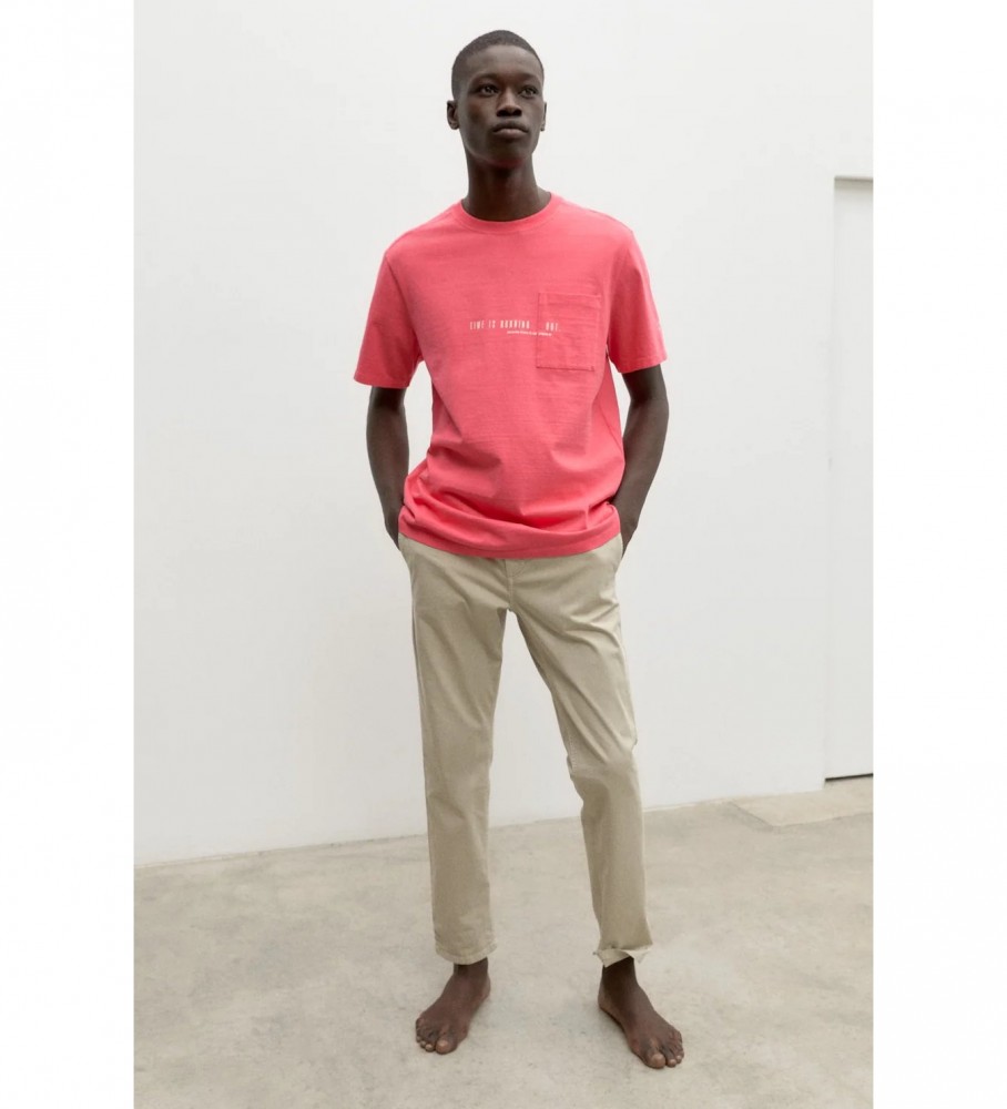 Camiseta ECOALF Raffialf, azul claro