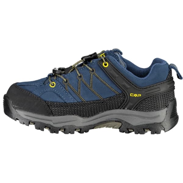 Chaussure de randonnée basse CMP KIDS RIGEL LOW TREKKING WP BLUE INK YELLOW