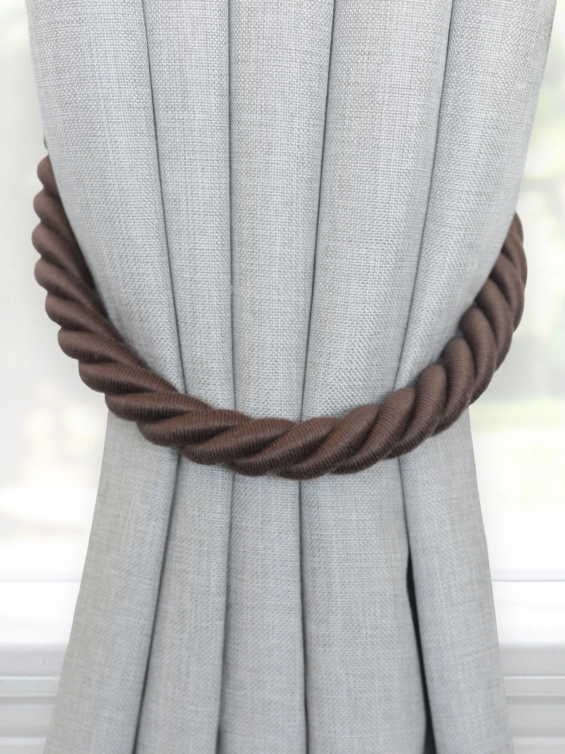 Laura Ashley 1 Pair of Rope Curtain Tiebacks
