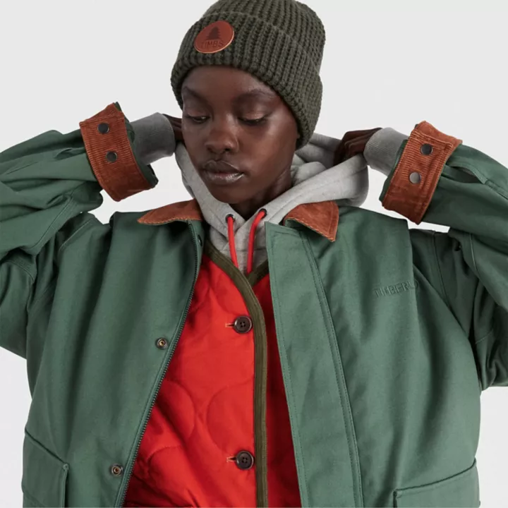 Veste Chore 3 en 1 Timberland x Nina Chanel Abney en vert