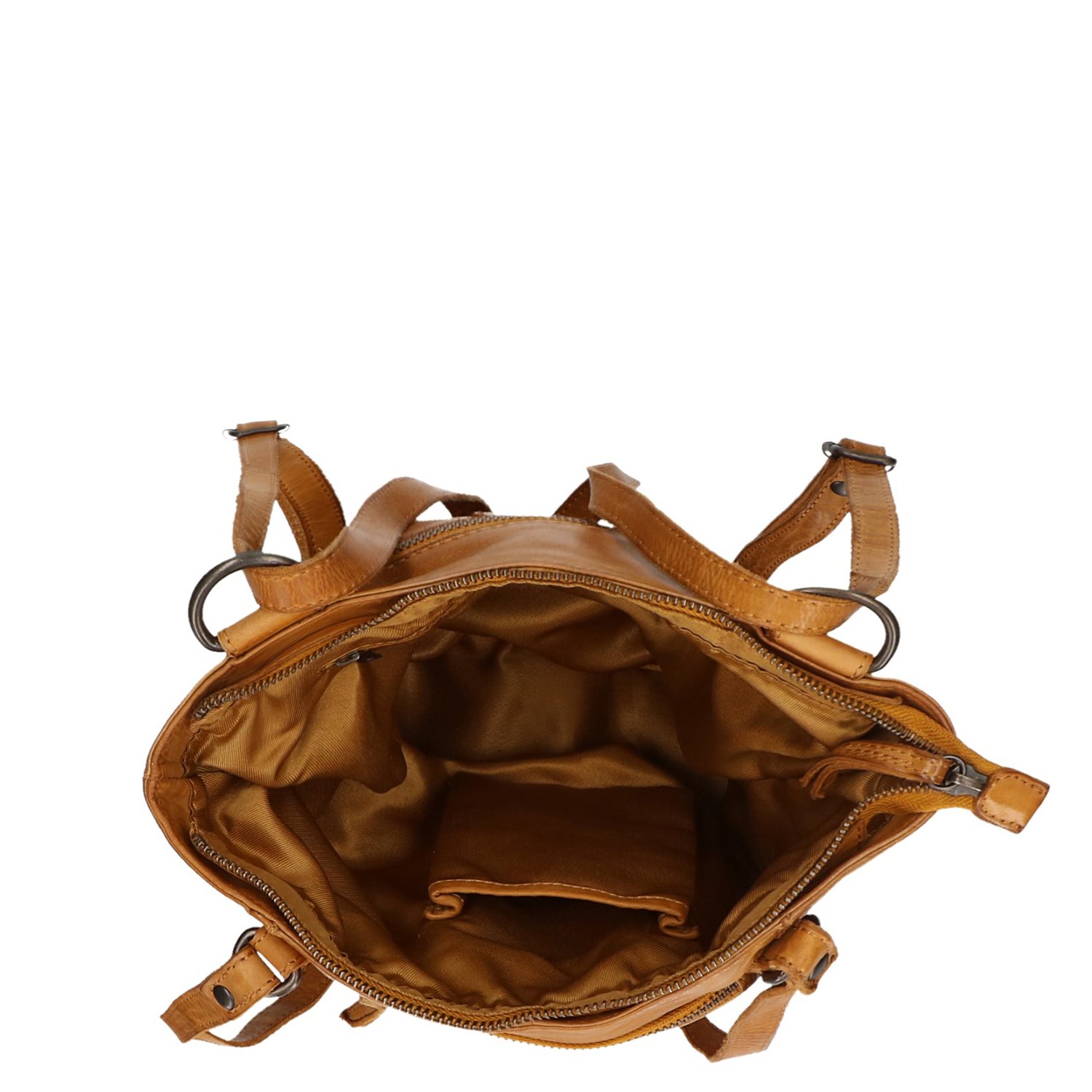 Bear Design Cow Lavato Schoudertas geel