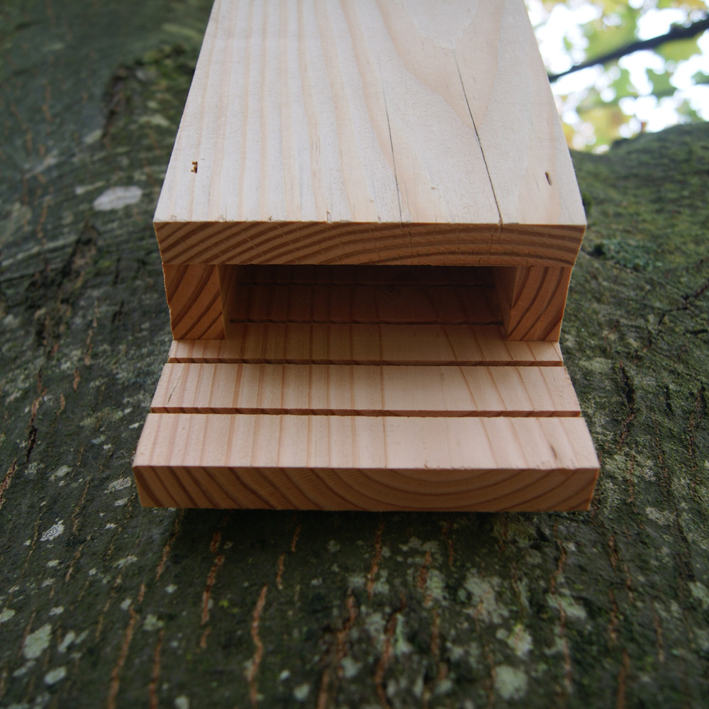 Maison pour chauve-souris en douglas 14x13x27 cm