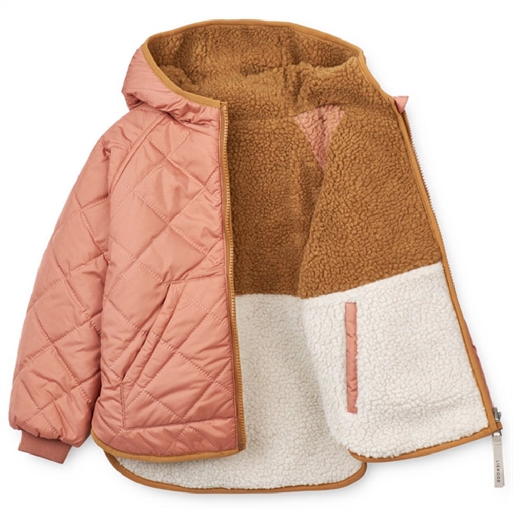Køb Liewood Jackson Vendbar Termojakke Tuscany Rose Mix