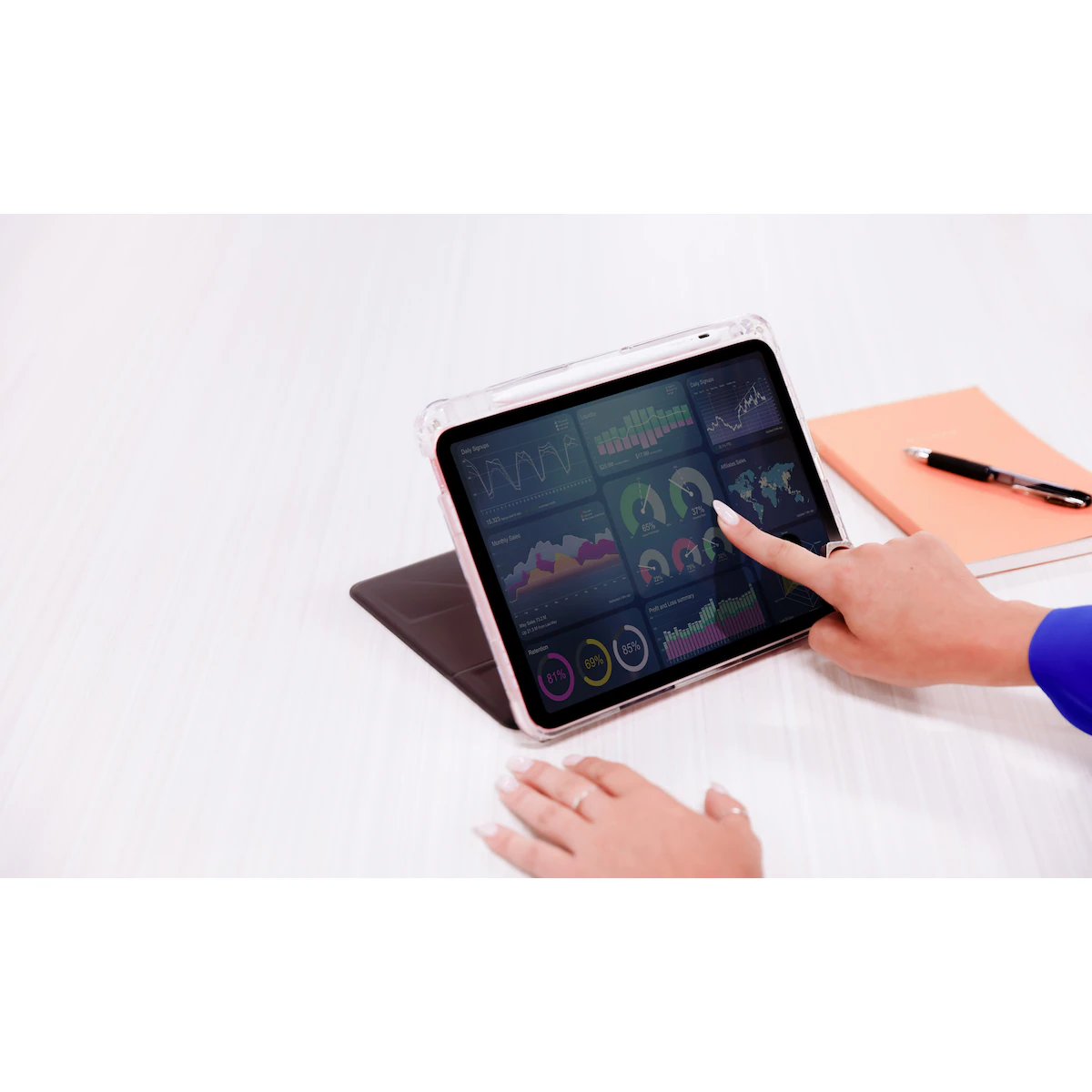 Targus Pro-Tek iPad 10,9” gjennomsiktig foliodeksel