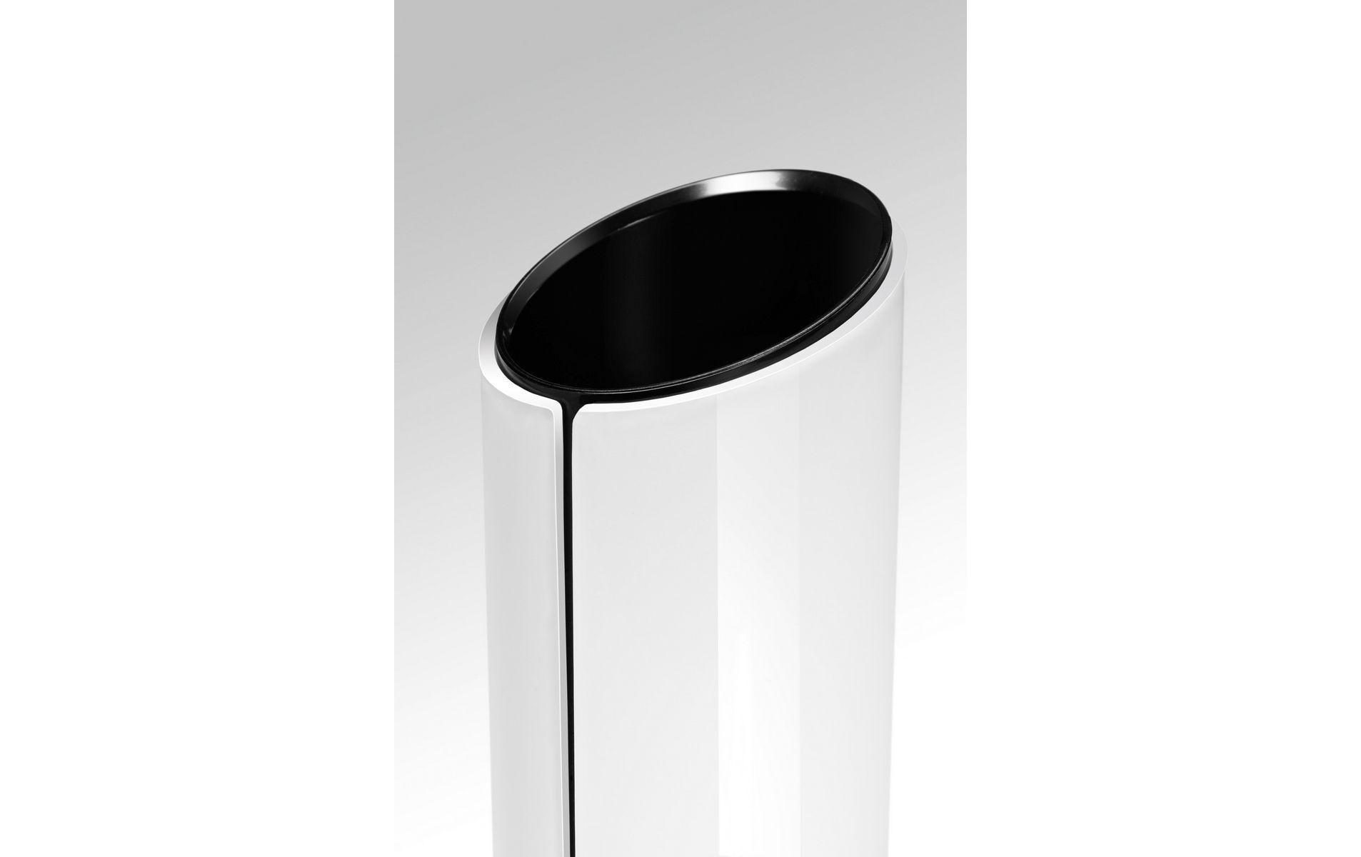 Stiftehalter Eyestyle WeissStifteköcher mit Schaumstoffeinlage, Weiss/Schwarz
