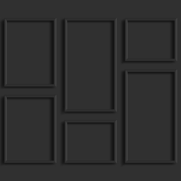 Estahome Wandpanelen Fotobehang  - 3 x 3 m - Antraciet / Grijs
