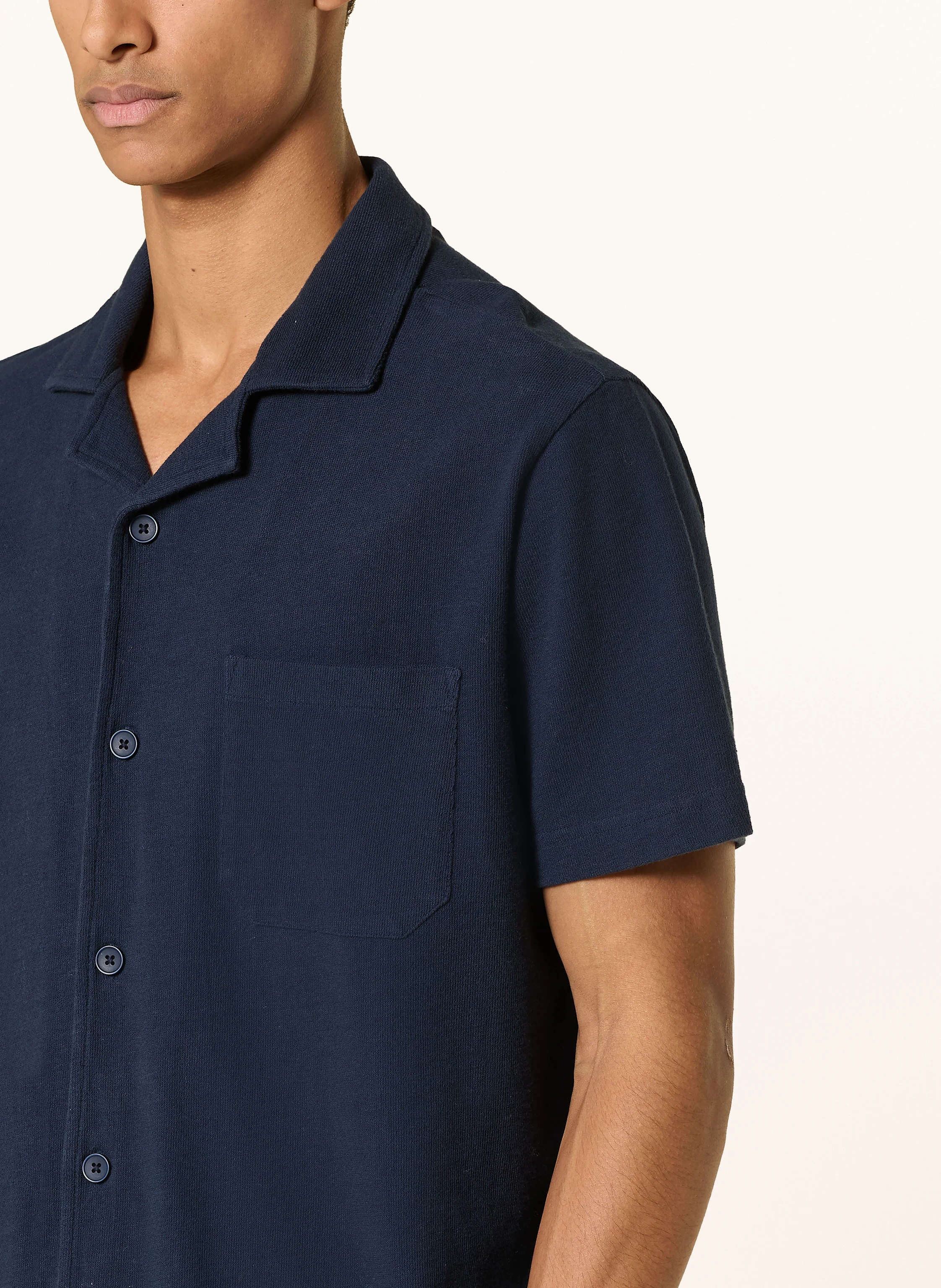 KnowledgeCotton Apparel Resorthemd Box Fit aus Jersey