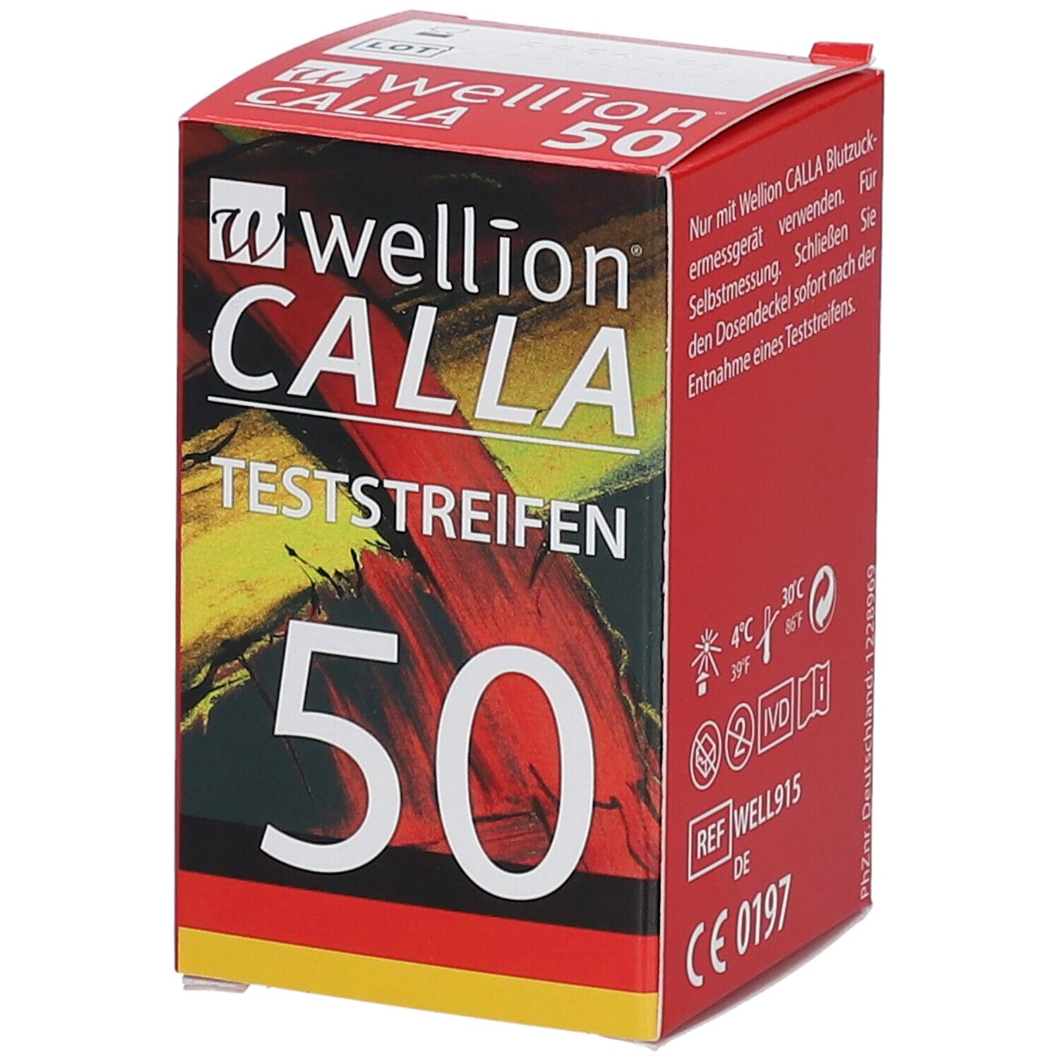 Wellion CALLA Blutzuckerteststreifen