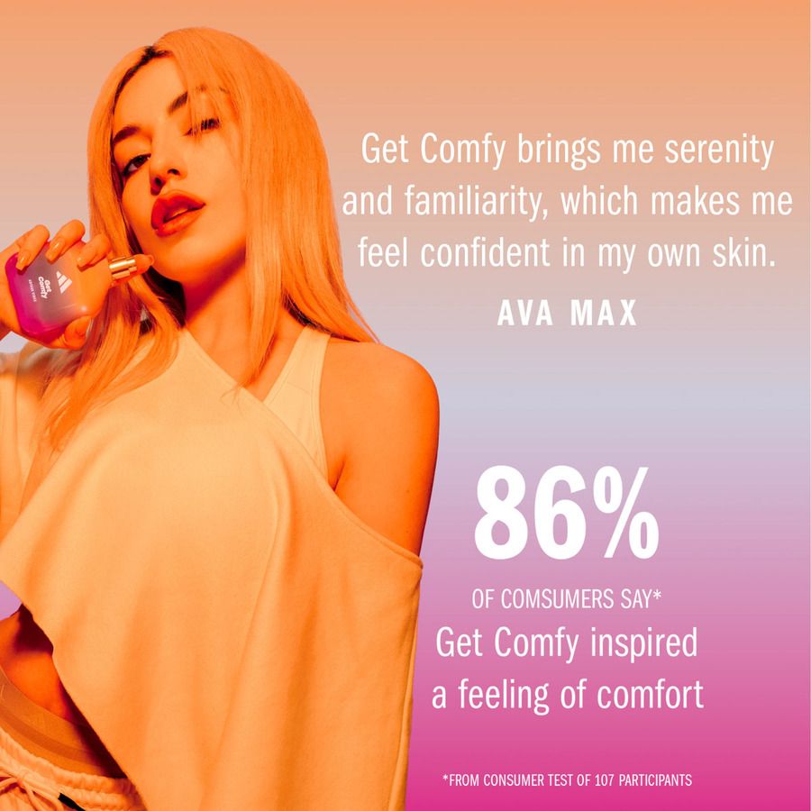 Adidas Vibes Get Comfy Vanilla And Mandarin Eau De Parfum 30ml