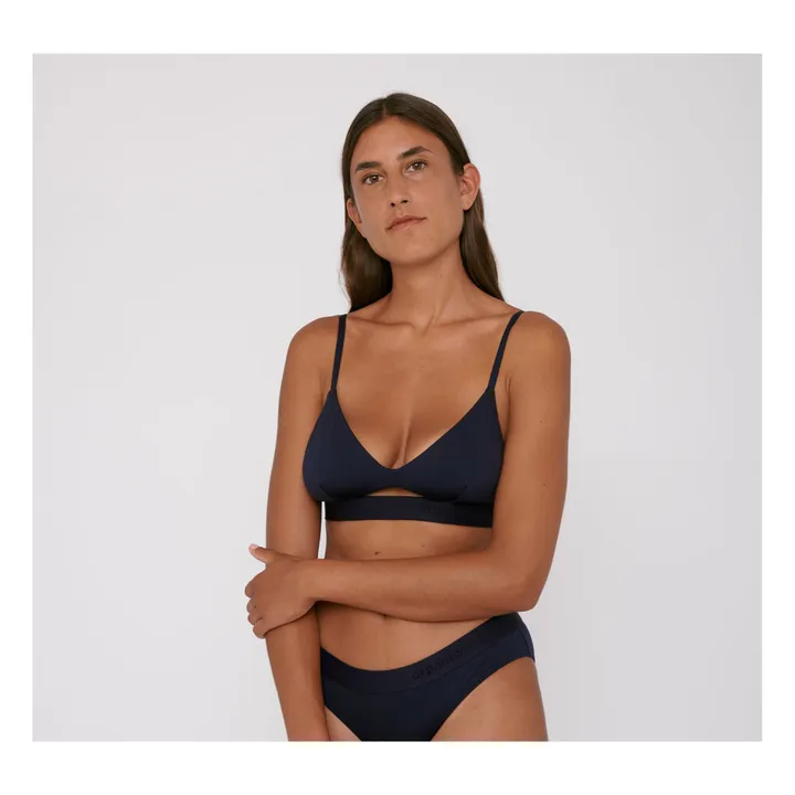 Organic Basics Soutien-gorge Tencel Lite | Bleu marine