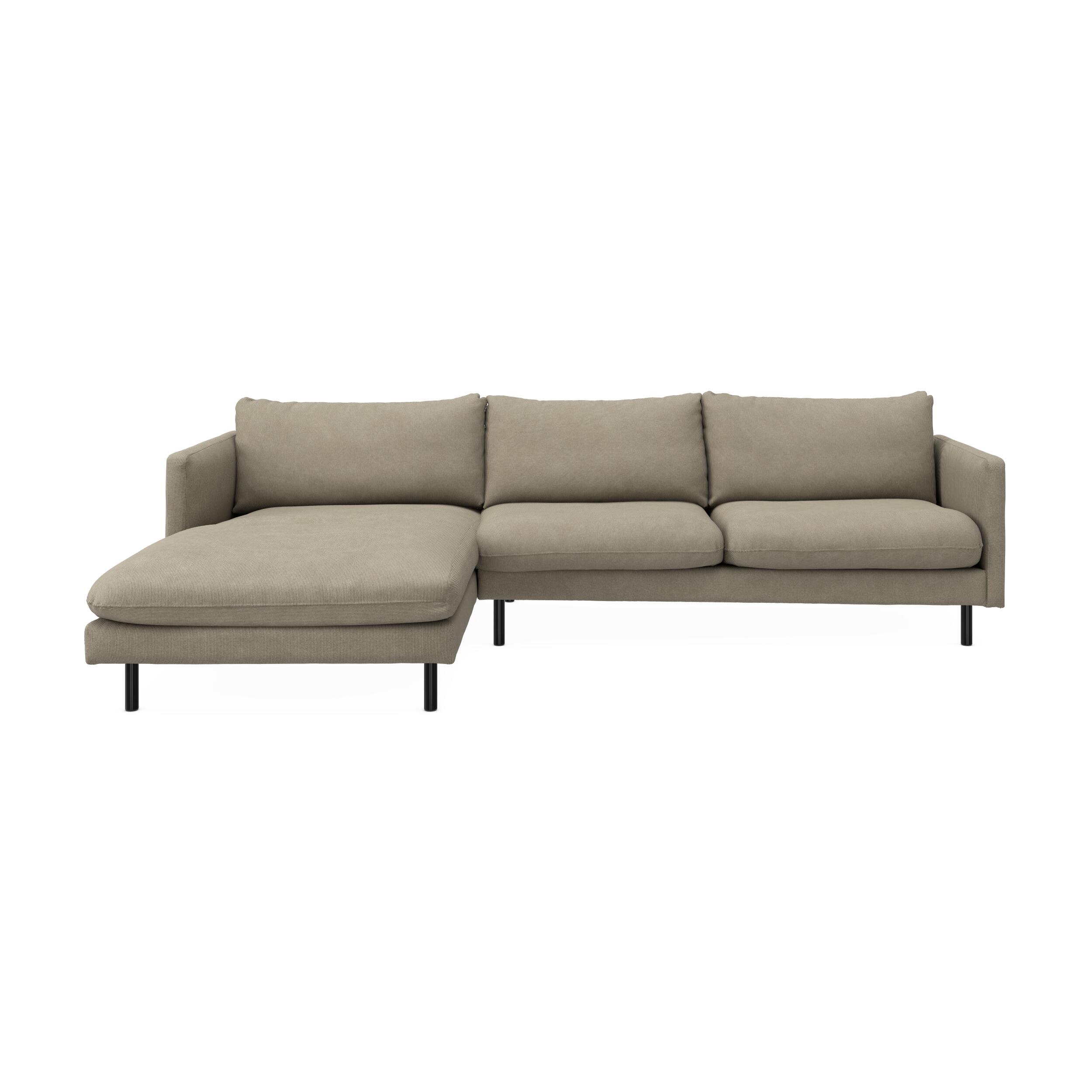 Bjorn venstrevendt sofa med chaiselong