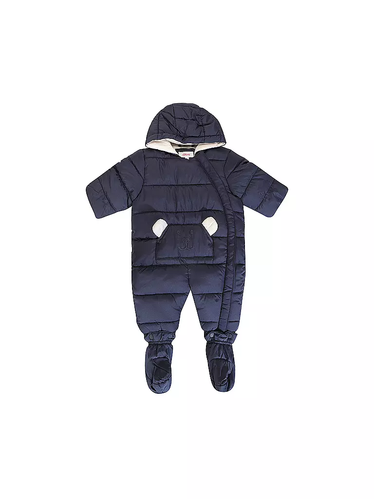S.OLIVER Baby Schneeanzug dunkelblau