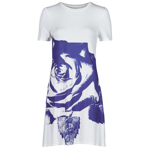 Desigual - WASHINTONG - Blanc / Bleu