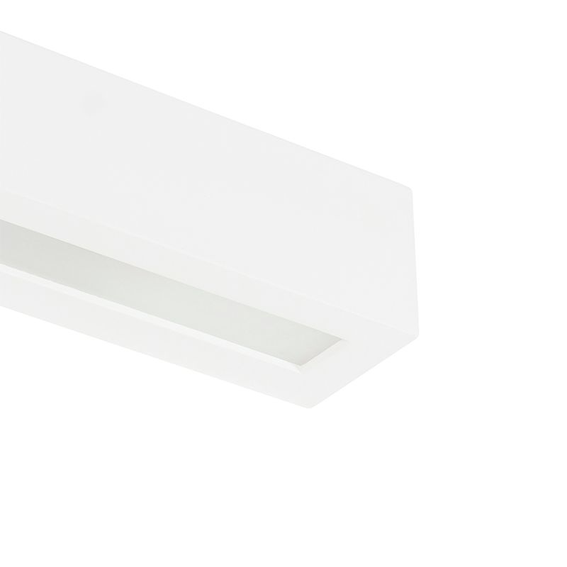 Moderne wandlamp wit 3-lichts - Tjada Novo