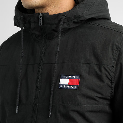 Veste Zippée Capuche Fleece Lined 4452 Noir