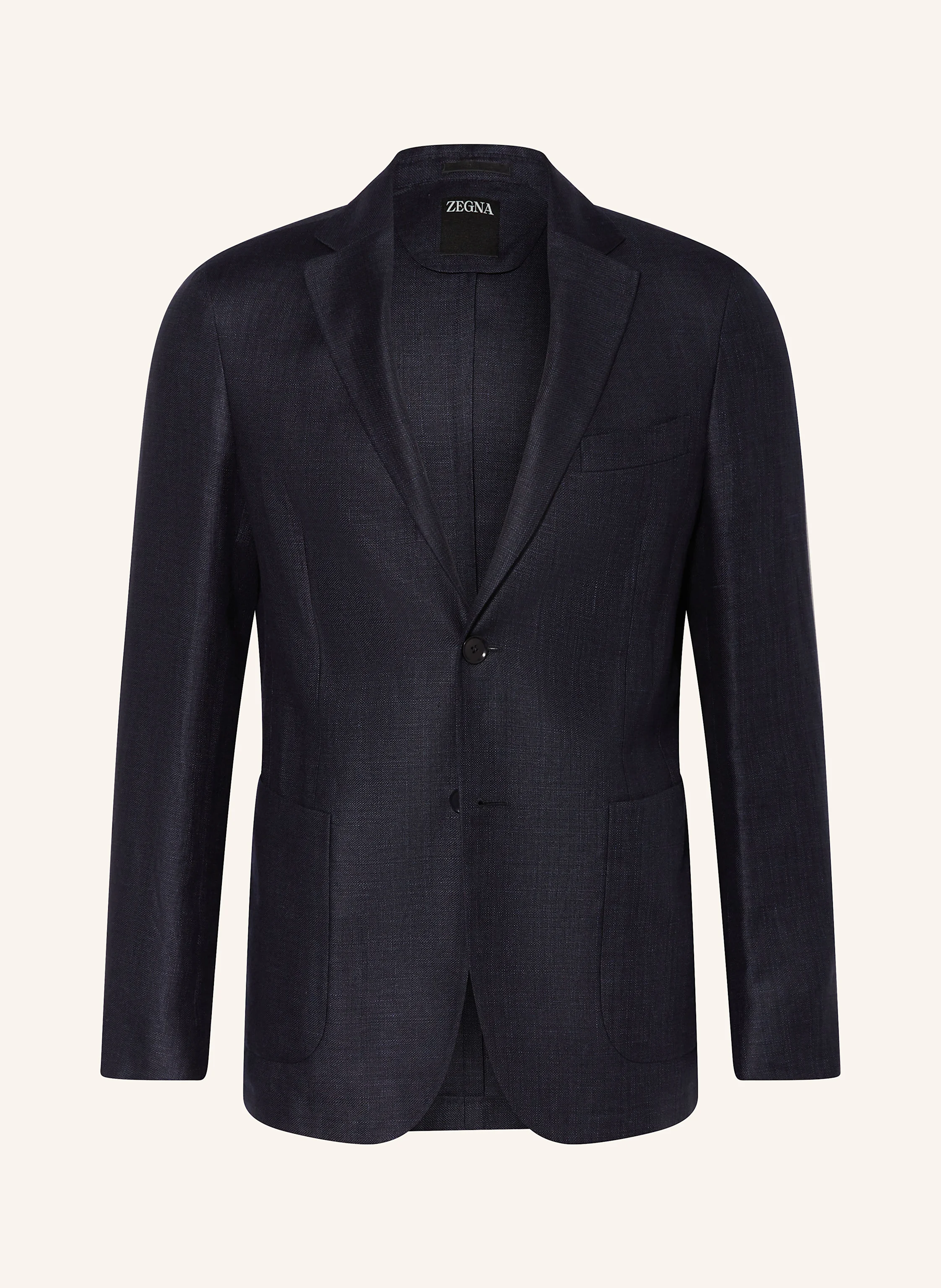 ZEGNA Sakko Slim Fit mit Leinen