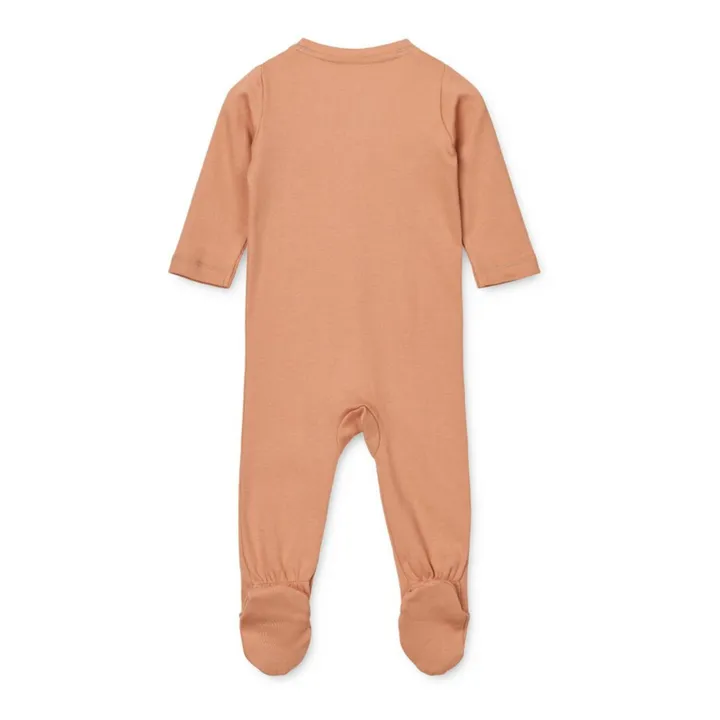 Liewood Pyjama avec pieds Coton Bio Boye | Vieux Rose