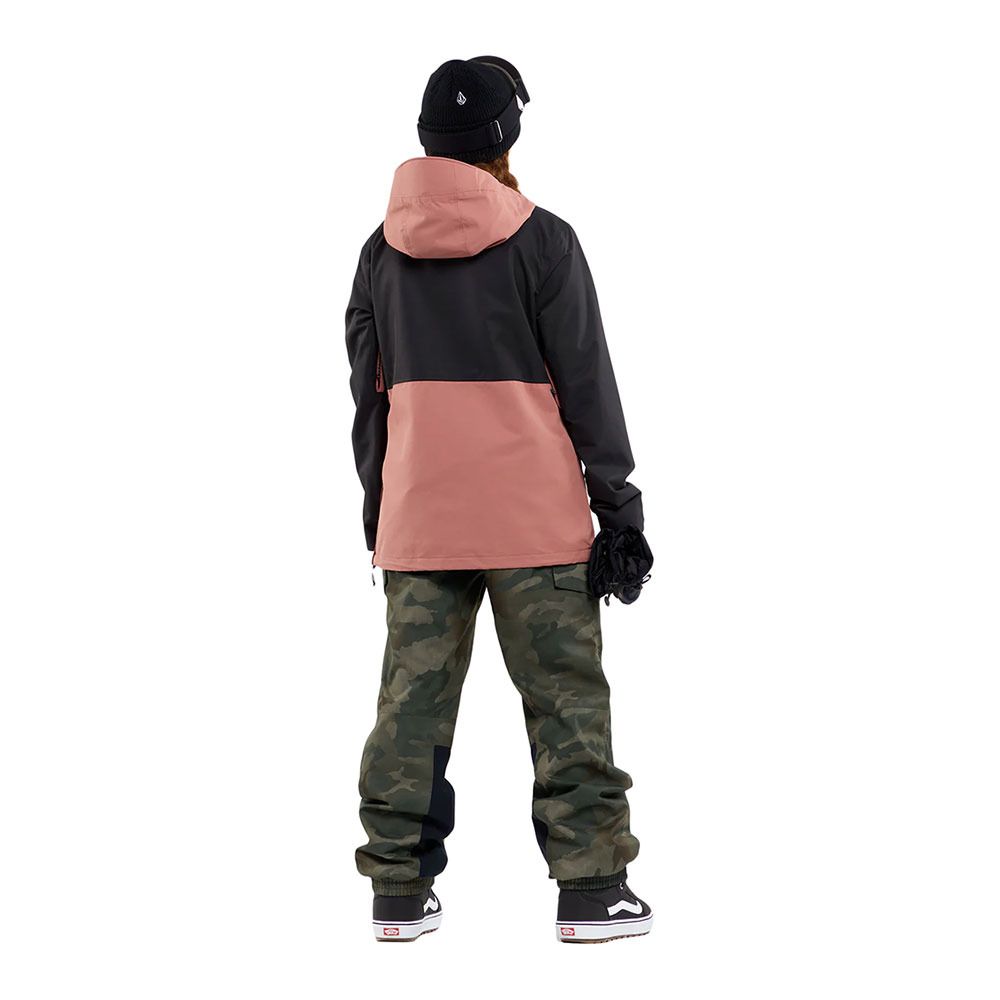 Volcom ASHFIELD - Veste ski Femme earth pink