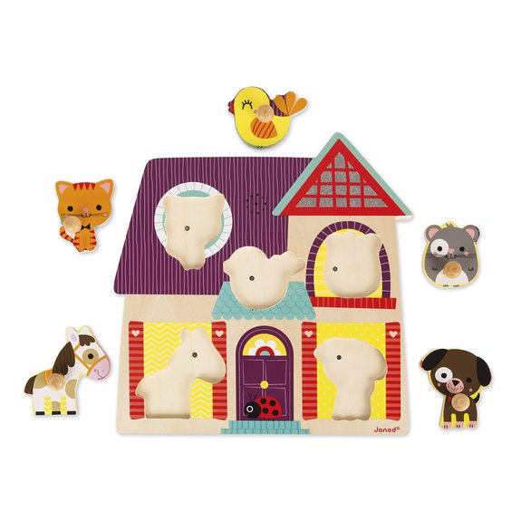 Encastrement musical 5 pièces : Mes petits compagnons