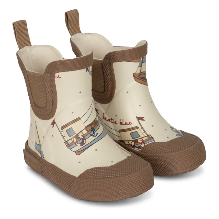 Konges Sløjd Bottes de Pluie Welly | Ecru