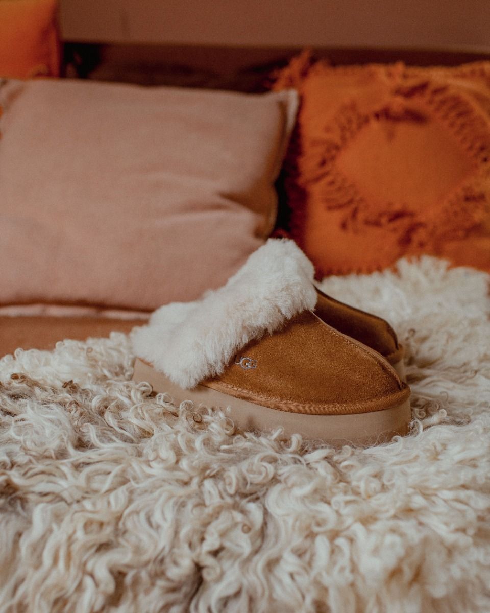 UGG Disquette Slipper Chestnut Damespantoffels