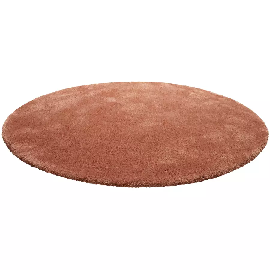 Homie Living Hochflorteppich Pisa cognac