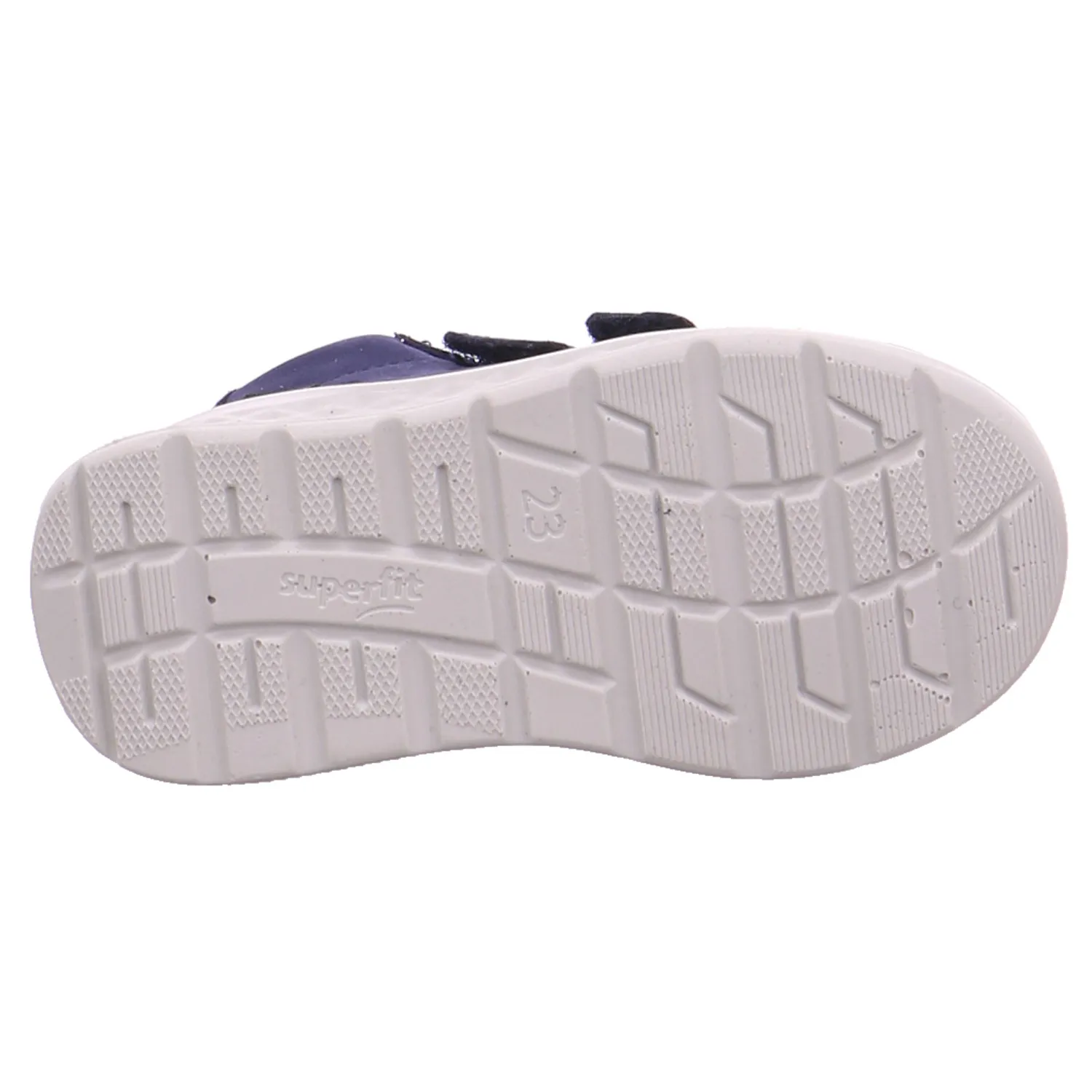 SUPERFIT Lauflernschuh Dunkelblau Leder  Bottine Unisex