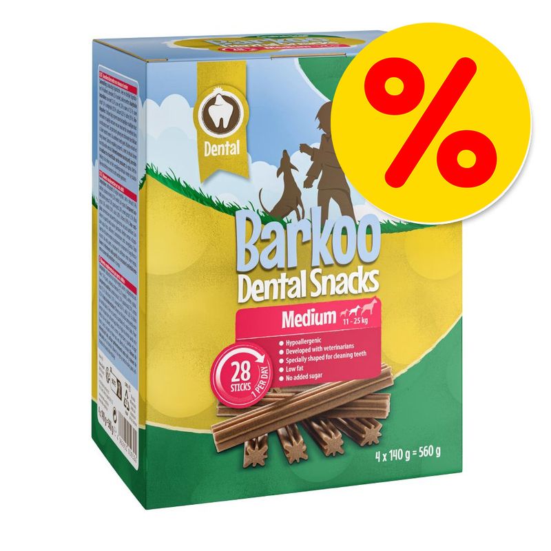 Lot Barkoo Dental Snacks - Recette SANS CÉRÉALES