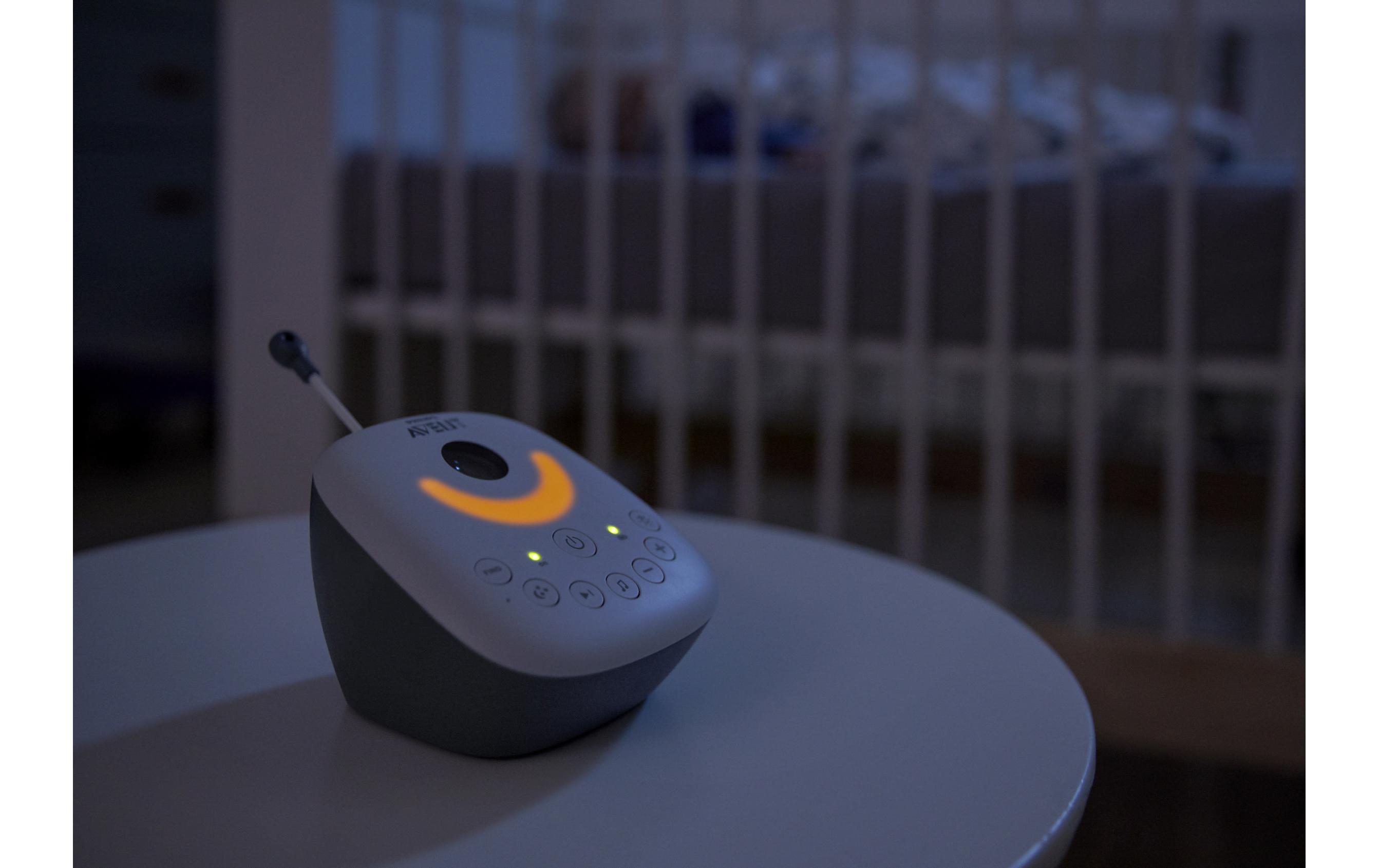 Babyphone Smart-Eco mit Sternenhimmel-Projektor SCD733/26<br>Zuverlässige und sichere Verbindung zu Ihrem Baby