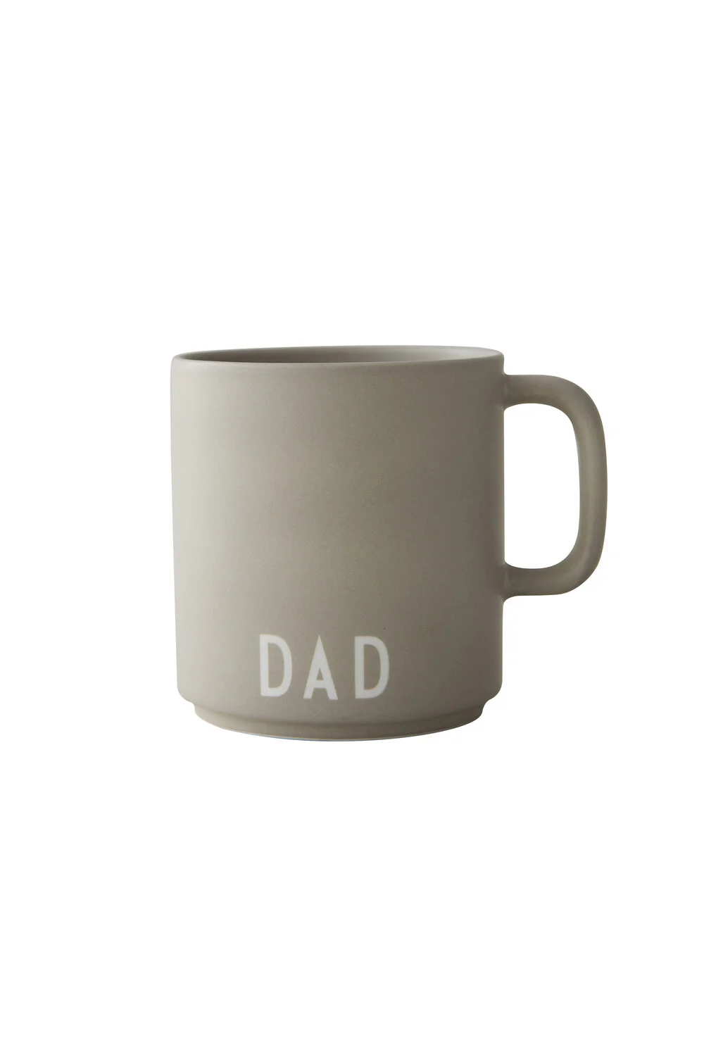 Design Letters  Favorit kop med hank - grå