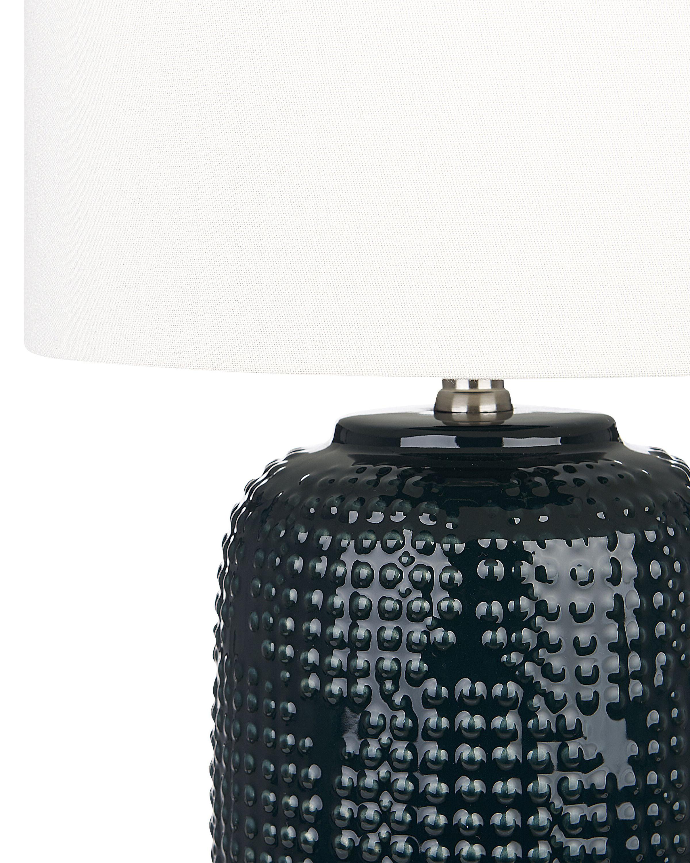 Tafellamp MUSSEL Keramiek Donkerblauw