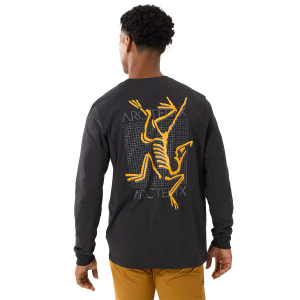 T-shirt randonnée ARC'TERYX ARC'MULTI BIRD LOGO LS M BLACK