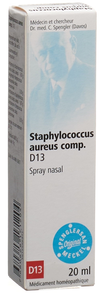 Spenglersan Staphylococcus aureus comp. Spray 13 D Nasenspray 20 ml