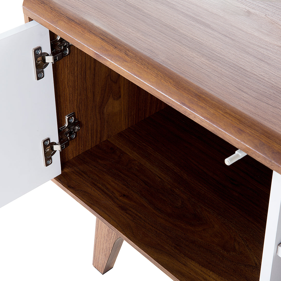 Beliani - ROCHESTER - TV-meubel - Wit - MDF