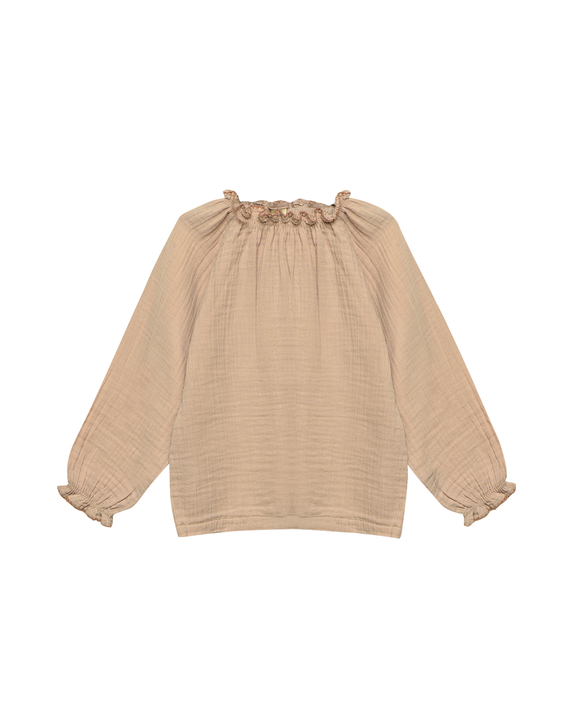 Shirt van mousseline-katoen voor kinderen