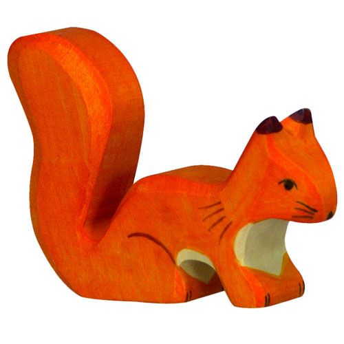 Holztiger eekhoorn 8 cm