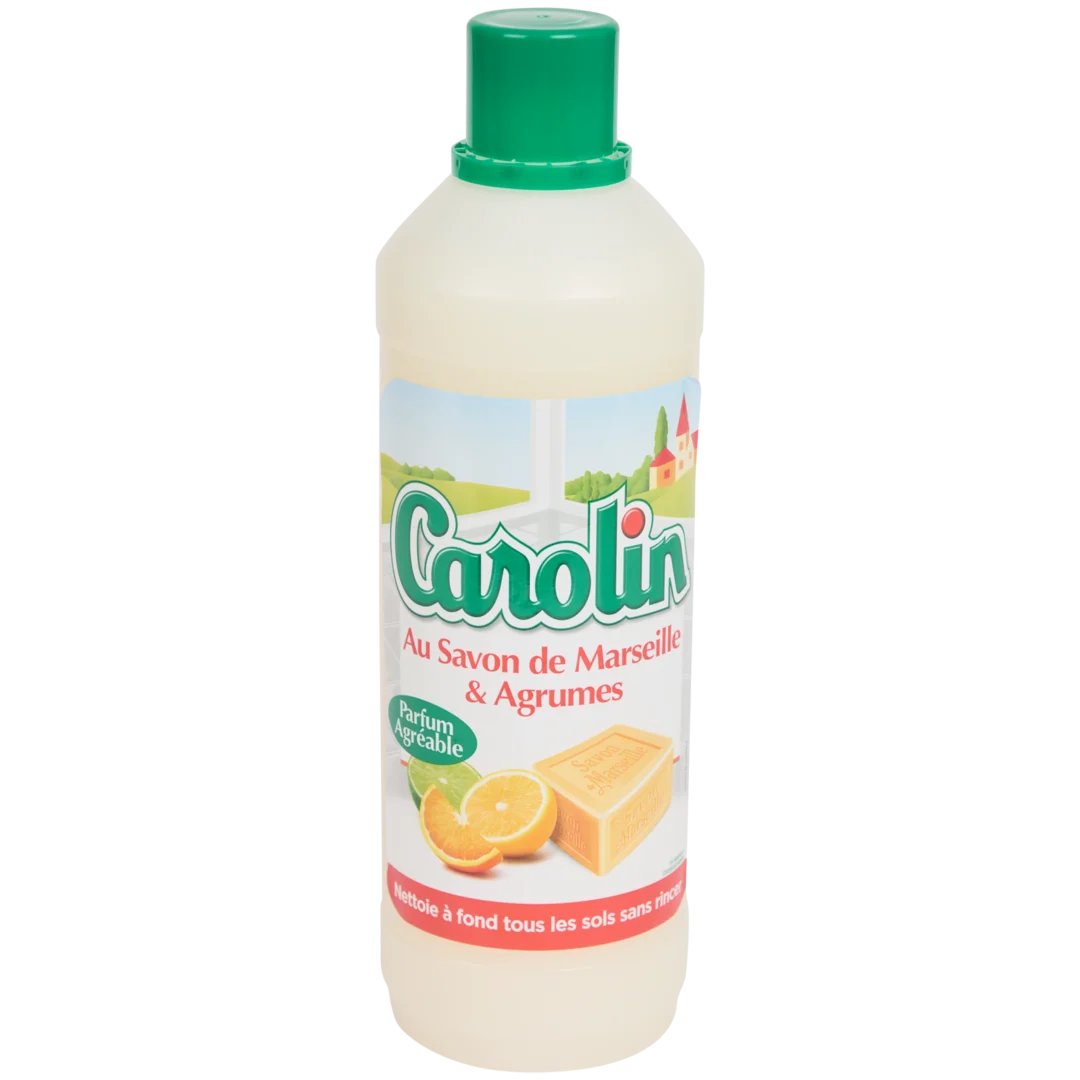 Nettoyant sols Carolin Savon de Marseille & Agrumes