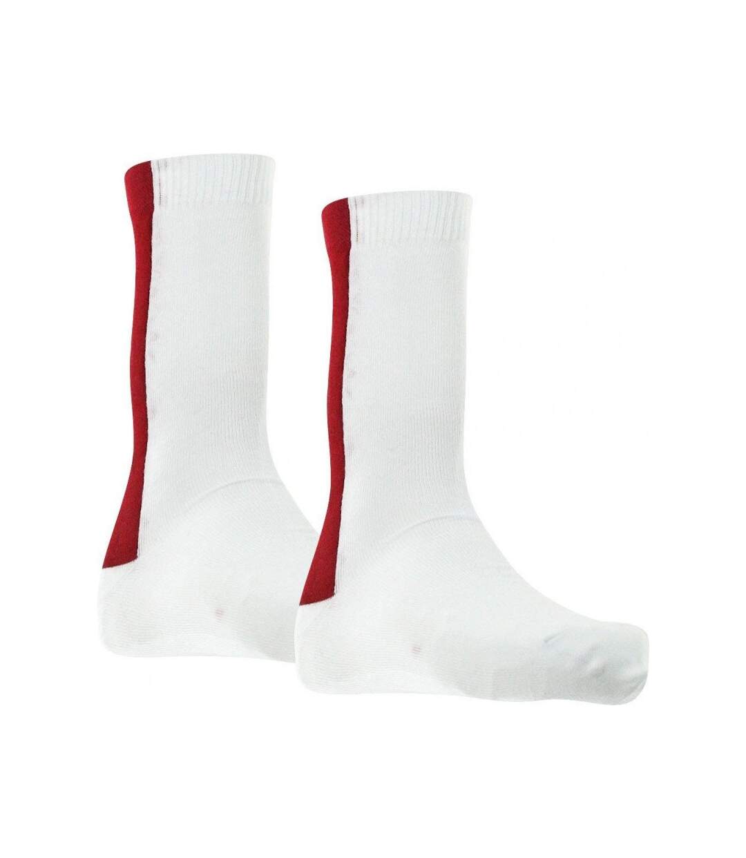 LEVI'S Lot de 2 paires de Chaussettes Mixte Coton TAB Blanc Rouge
