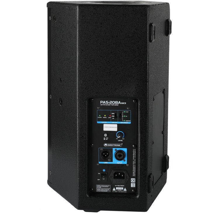 Omnitronic PAS-208A MK3 actieve speaker met DSP-processor