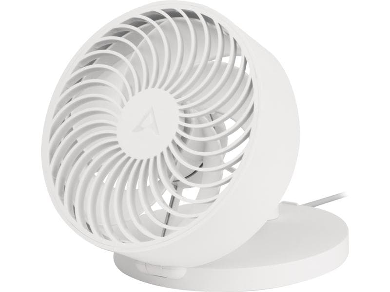 Arctic Cooling USB-Tischventilator Summair Weiss Zusammenklappbarer USB-Tischlüfter