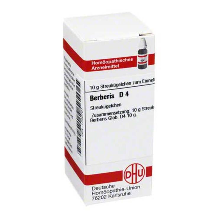 DHU Berberis D 4 Globuli, 10 g