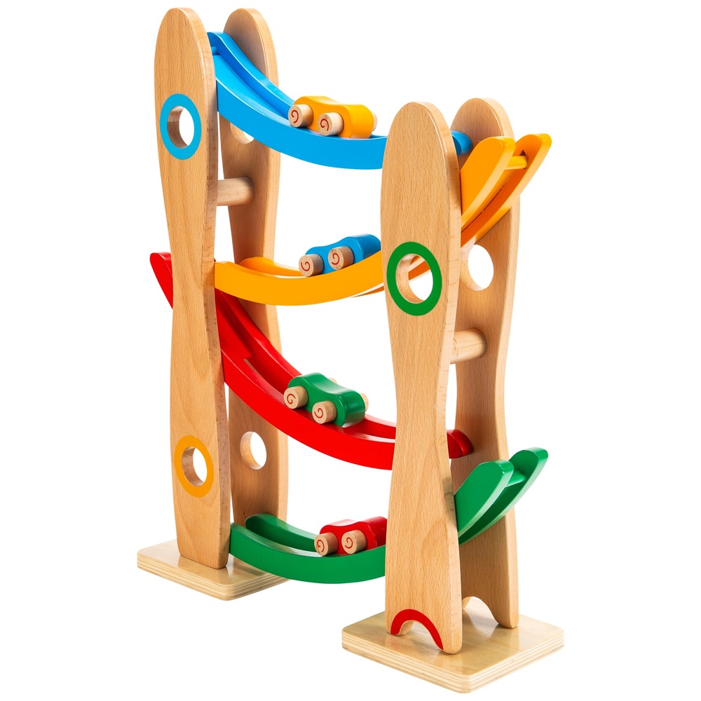 Eichhörnchen-Spielzeug-Holzauto-Rolle