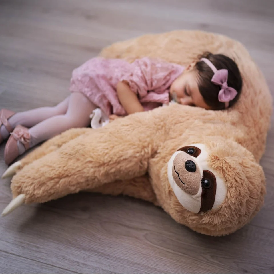 LIFESIZE SLOTH PILLOW - 90CM